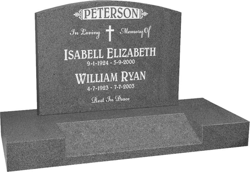 Free Png Gravestone Png Images Transparent - Headstone (850x585), Png Download