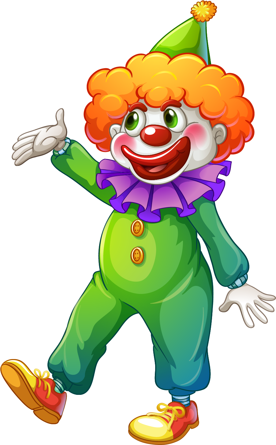 Clown Png Free Download - Clowns Cartoon (1583x1991), Png Download