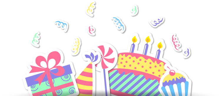 Party Crowd Png Download - Tarjetas De Cumpleaños Delfina (789x402), Png Download