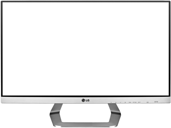 Smart Tv Mockup - Led-backlit Lcd Display (740x740), Png Download