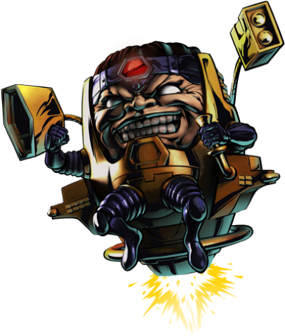 M - O - D - O - K - - Marvel Vs Capcom 3 Artwork (406x640), Png Download