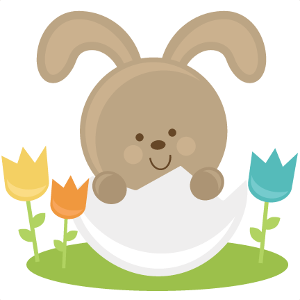 Rabbit Easter Png Image - Cute Easter Bunny Png (432x432), Png Download