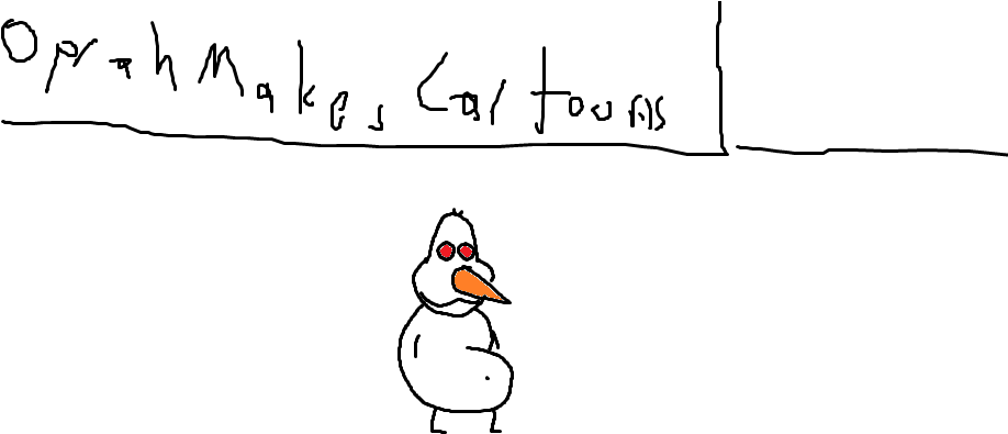Olaf - Duck (928x494), Png Download