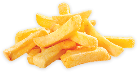 French Fries - Papa Frita (480x360), Png Download