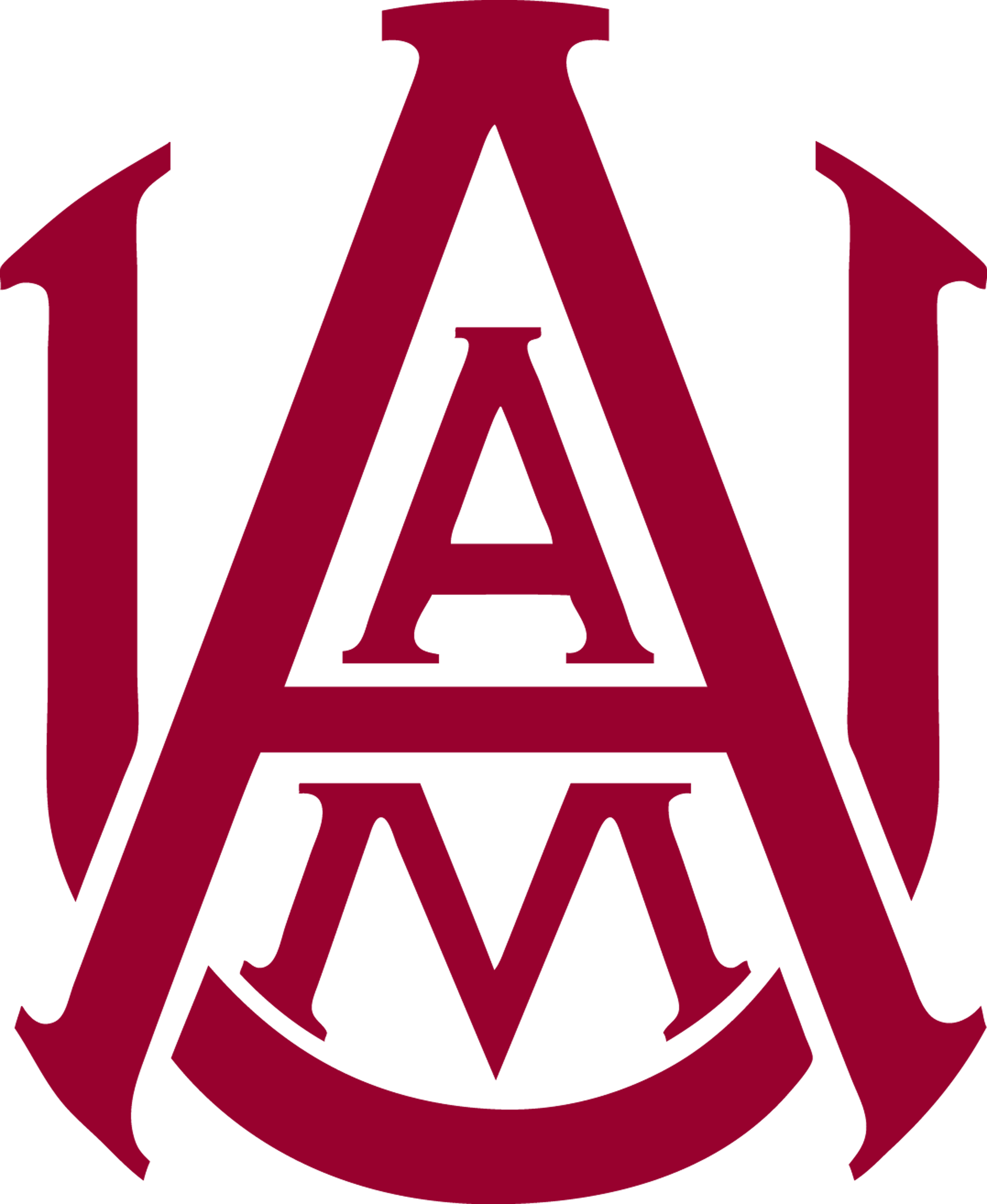 Aamulogopms202b - Alabama A&m University (2154x2628), Png Download