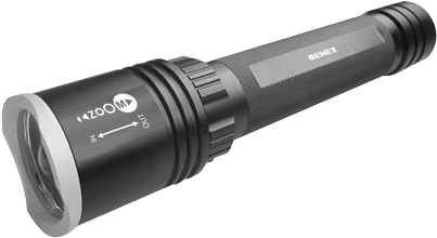 Led Zoomsmart Torch - Flashlight (500x500), Png Download