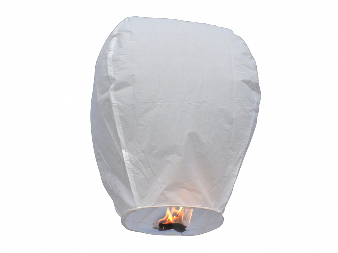 1 Globo De Cantoya Premium - Set Of 10 White Sky Lanterns Chinese Flying Wish Lights (1280x960), Png Download