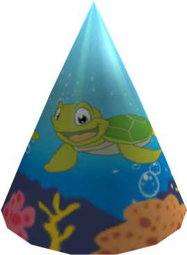 Ocean Party Hat - Shark (420x420), Png Download