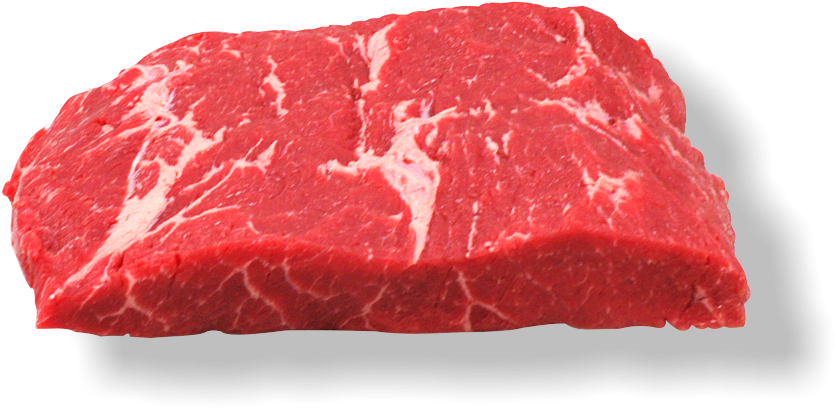 Pick The Right Steak - Flat Iron Steak Raw (865x439), Png Download