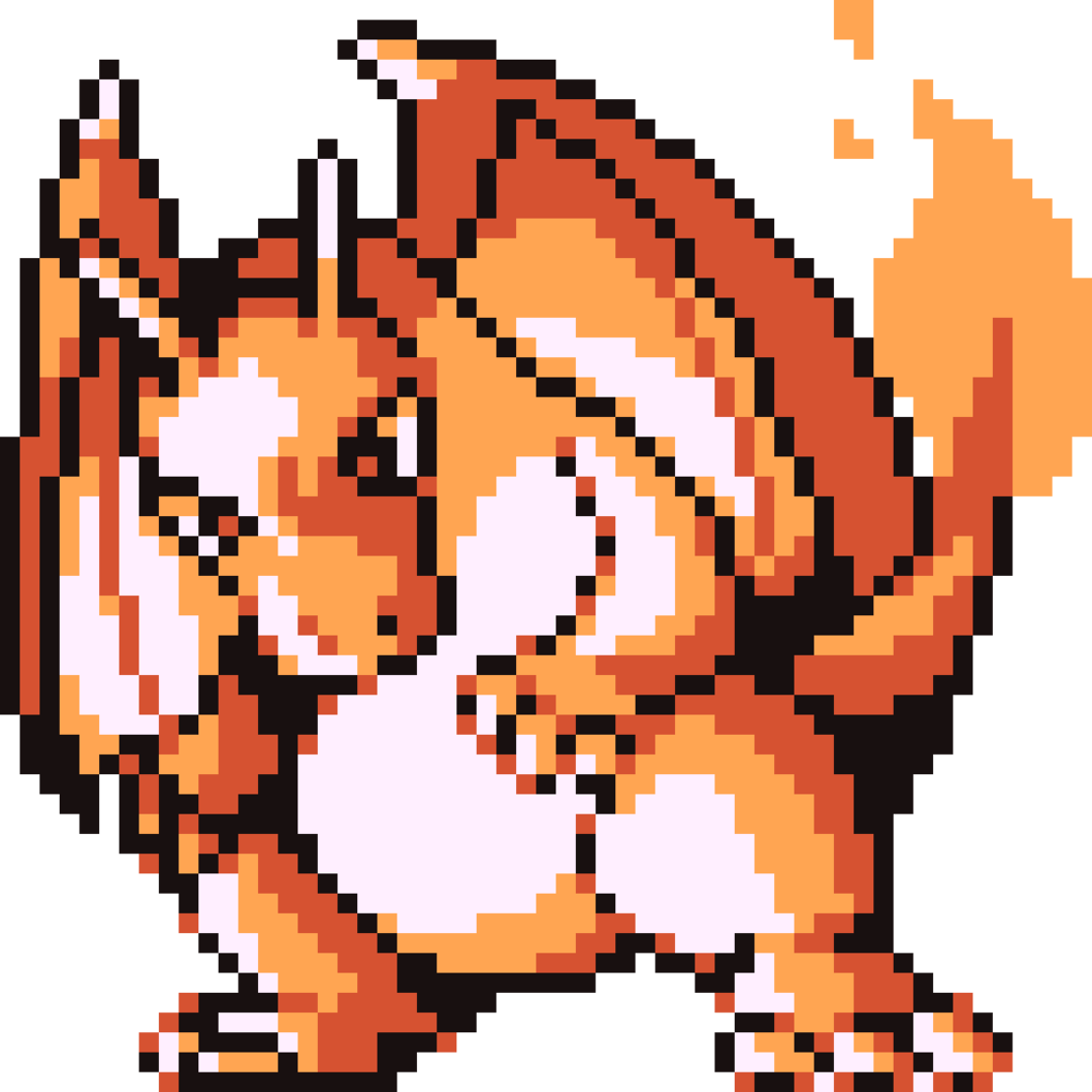 Charizard - Charizard Red And Blue Sprite (1024x1024), Png Download