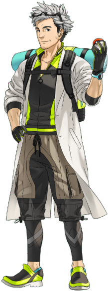 In Case You Haven't Played The Game Yet, Professor - Pokemon Go Professor Willow Png (337x599), Png Download