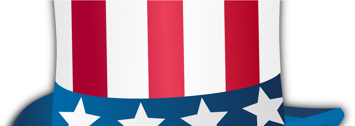 Orford/fairlee 4th Of July Parade - Democratic Symbols Hat (1210x423), Png Download