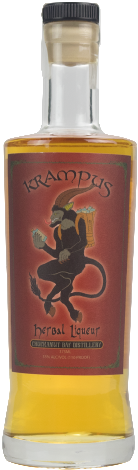 Krampus Holiday Liqueur - Krampus Herbal Liqueur Chuckanut (500x500), Png Download