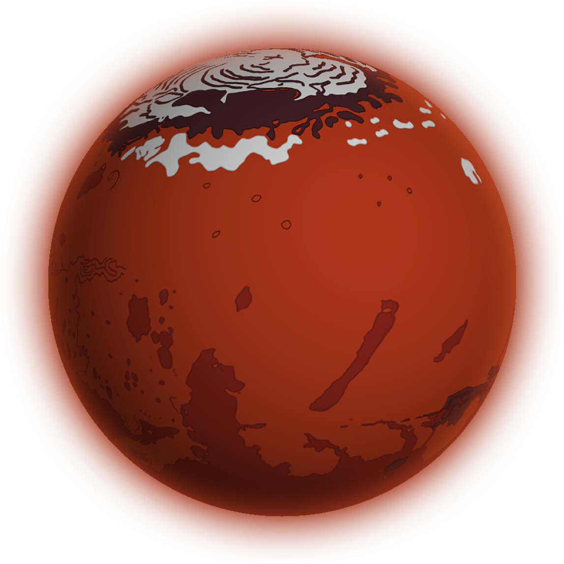 Mars (1200x1200), Png Download