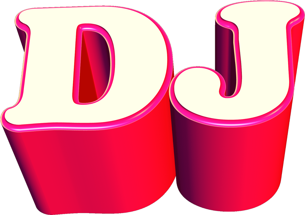 Dj Logo 3d Png Full Size Png Download Seekpng