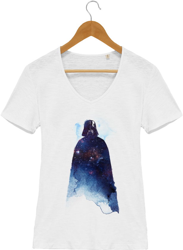 T Shirt V Neck Women Stella Chooses Lord Of The Universe - Affiche D'art Wall Editions Maison Multicolore Tu (690x850), Png Download