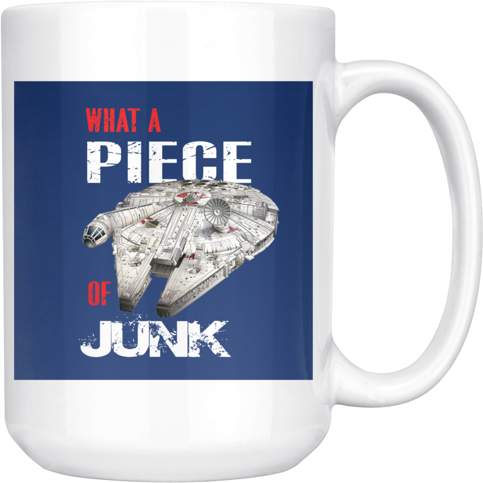 What A Piece Junk Millennium Falcon Star Wars Vintage - Sokół Millenium (1024x1024), Png Download