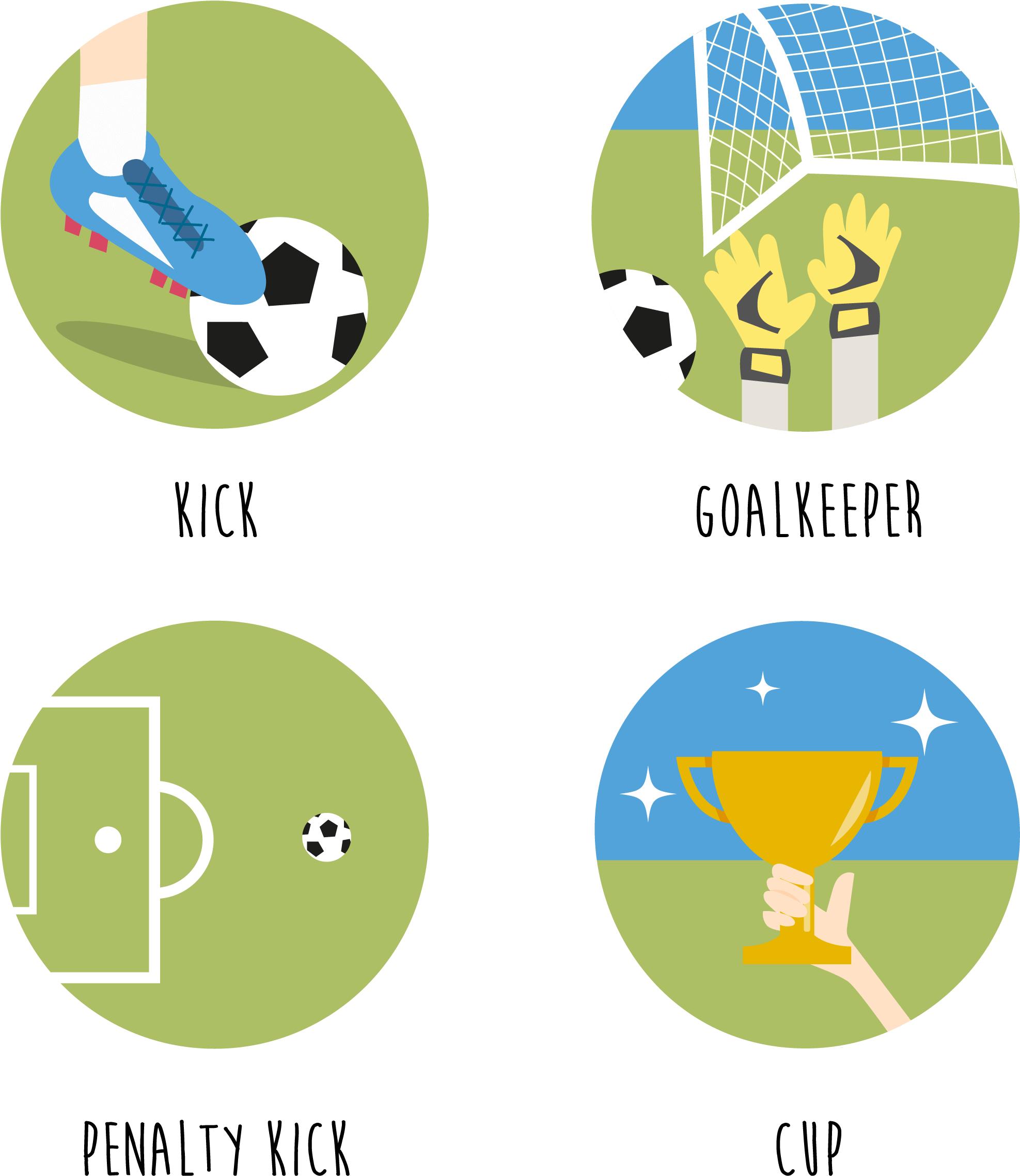 Quick Previews - Soccer Icons Png (2056x2331), Png Download