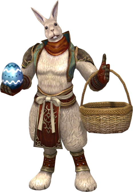 Easter Bunny 2013 - Easter Metin2 (466x669), Png Download
