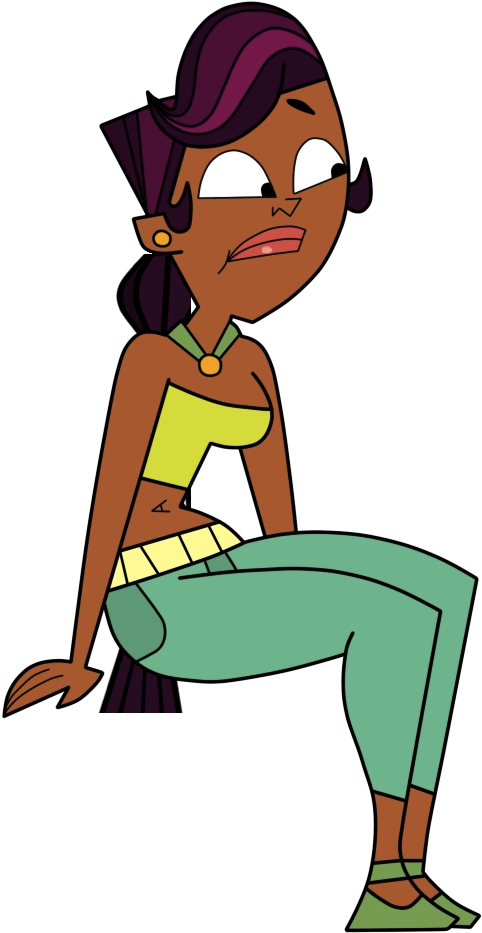 Sierra Sit - Total Drama Characters Sitting (517x953), Png Download