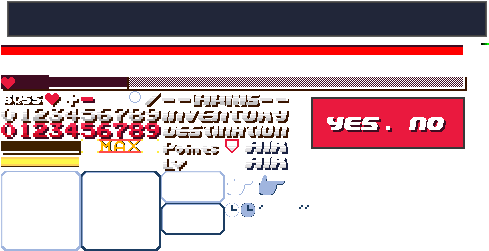 Cave Story Wii Eu Textbox - Cave Story Textbox (488x288), Png Download