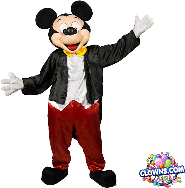 Mickey Mouse Character Rental, Ny - Mickey Mouse Real Png (727x646), Png Download
