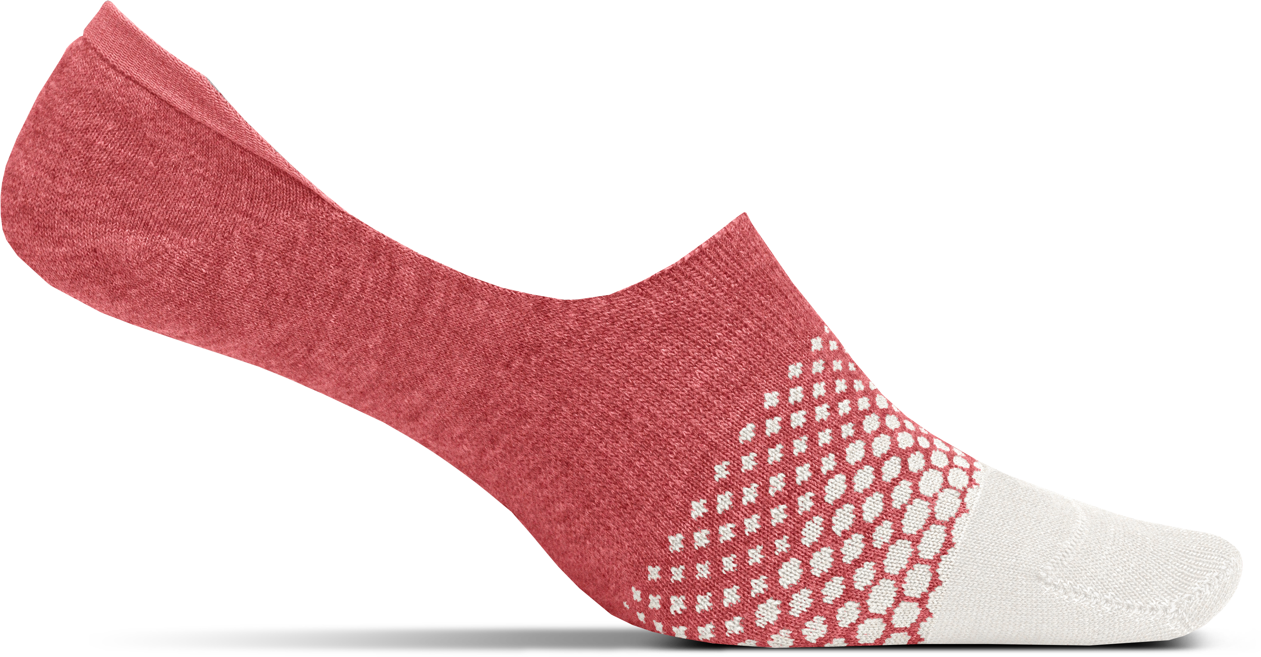 Women's Hidden Ombre Coral - Sock (4425x2423), Png Download