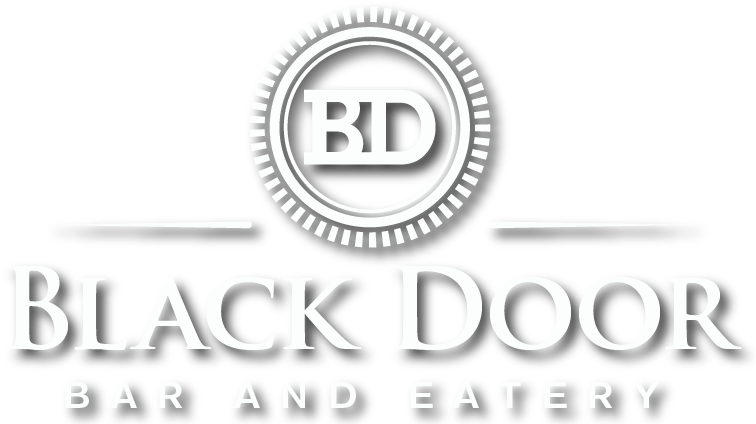 Black Door Logo - Black Door Bar And Eatery (773x425), Png Download