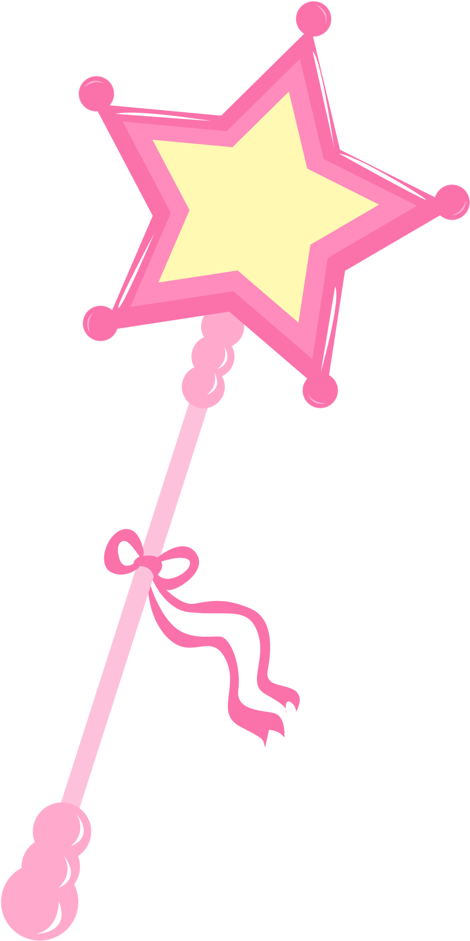 Fairy Clipart Wand Clip Art - Princess Wand Clipart (1500x2100), Png Download