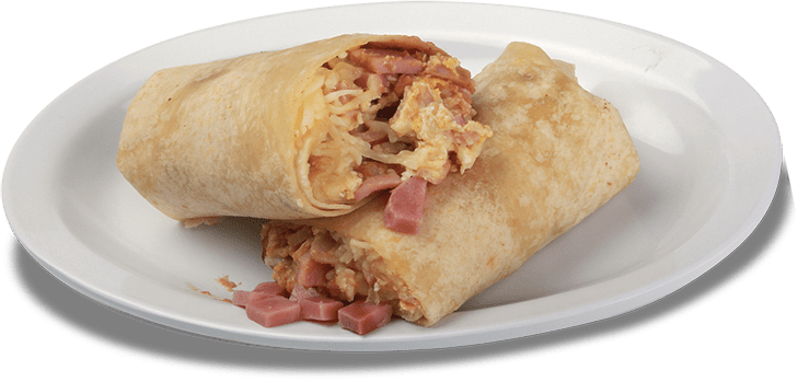 Breakfast Burrito (729x349), Png Download