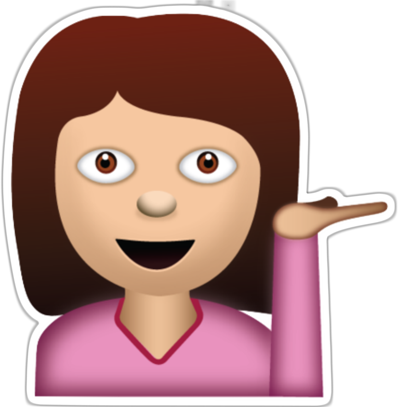 Download Afbeeldingsresultaat Voor Emoji Girl Girl Emoji Sticker Png