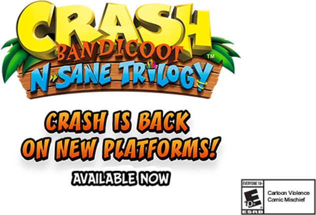 Crash Bandicoot N Sane Trilogy Game Guide Unofficial (1200x500), Png Download