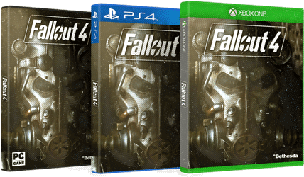 Fallout 4 For Xbox One And Ps4 For Just £9 - Fallout 4 Ps3 Case (450x288), Png Download