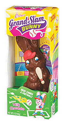 Palmer Grand Slam Hollow Milk Chocolate Bunny 5 Oz - Palmer Grand Slam Bunny - 5 Oz Box (500x500), Png Download