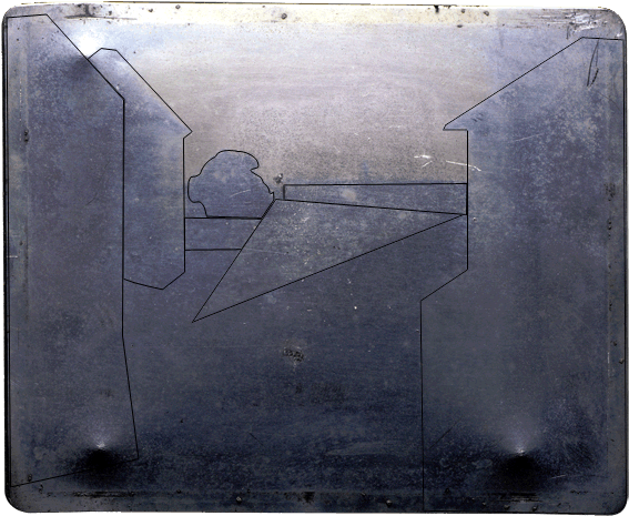 Image5 - View From The Window At Le Gras (612x498), Png Download