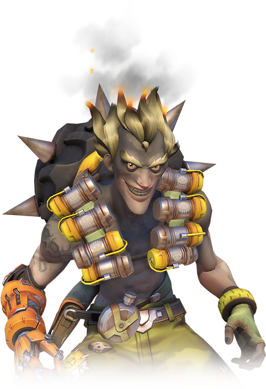 Junkrat Portrait - Junkrat Transparent (545x797), Png Download