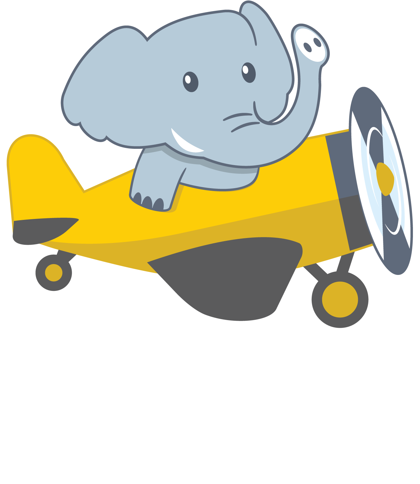 Square With Transparent Background And White Text - Elephant (1944x1701), Png Download