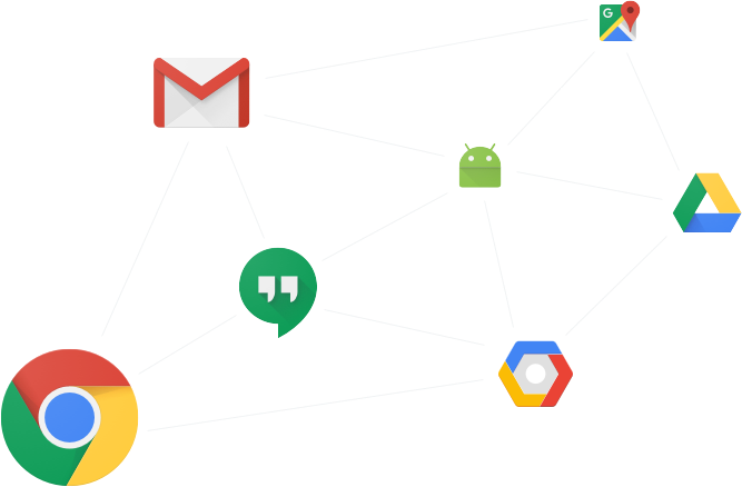 Google Cloud Product Icons - Google Hangouts (667x438), Png Download