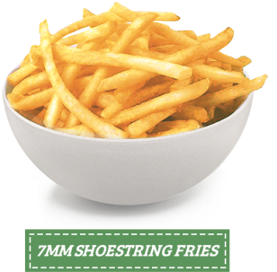 7mm Shoestring - Shoestring Fries Png (420x336), Png Download