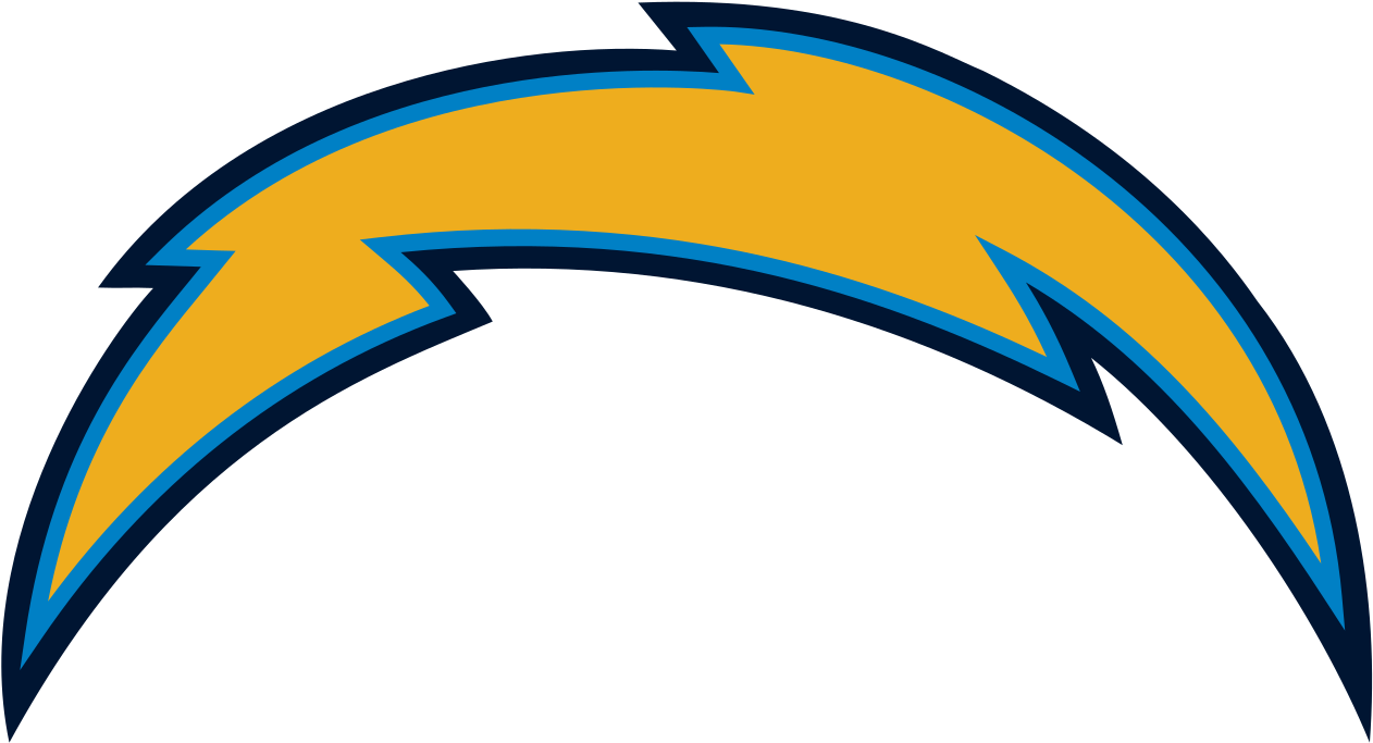 File Chargers Wikipedia Png Nfl Logo Svg - San Diego Chargers Logo Png (1280x695), Png Download