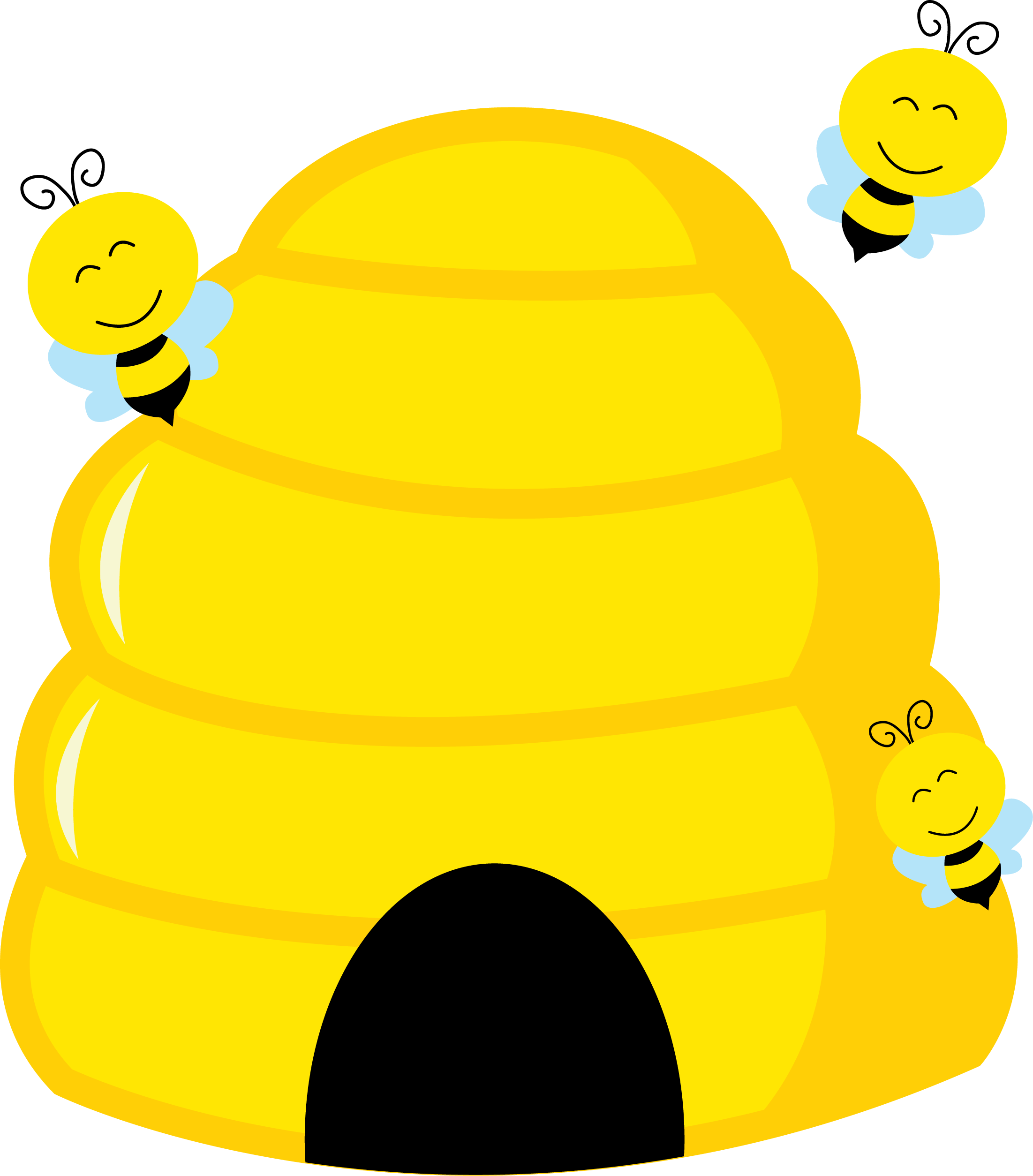 Imagens Da Abelhinha - Panal De Abejas Dibujo (2203x2508), Png Download