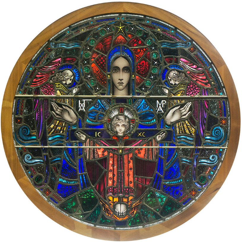 Mary Month Of May Reflections From Catholic Women Leaders - Stained Glass (816x820), Png Download