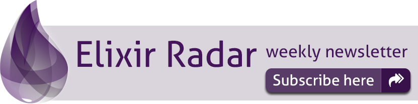 Subscribe To Elixir Radar - Elixir (831x207), Png Download