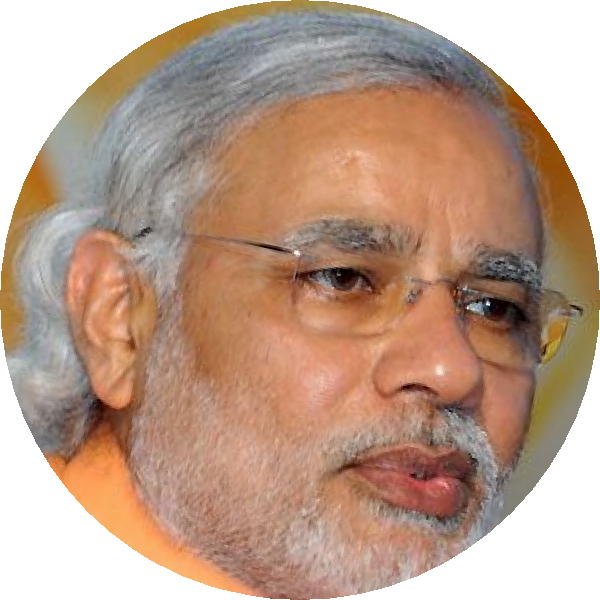 Narendramodi - Man (600x600), Png Download