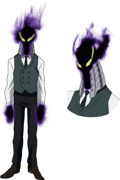 Kurogiri Anime - My Hero Academia Kurogiri (535x594), Png Download