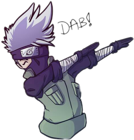 Kakashi Dab Naruto Naruto Shippuden - Kakashi Dab (470x490), Png Download