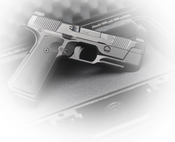 Inspired - Handgun (600x487), Png Download