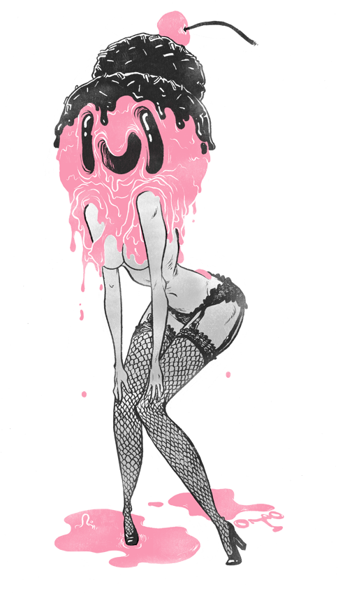 Sprinkles ~original - T Wei Illustration (534x900), Png Download