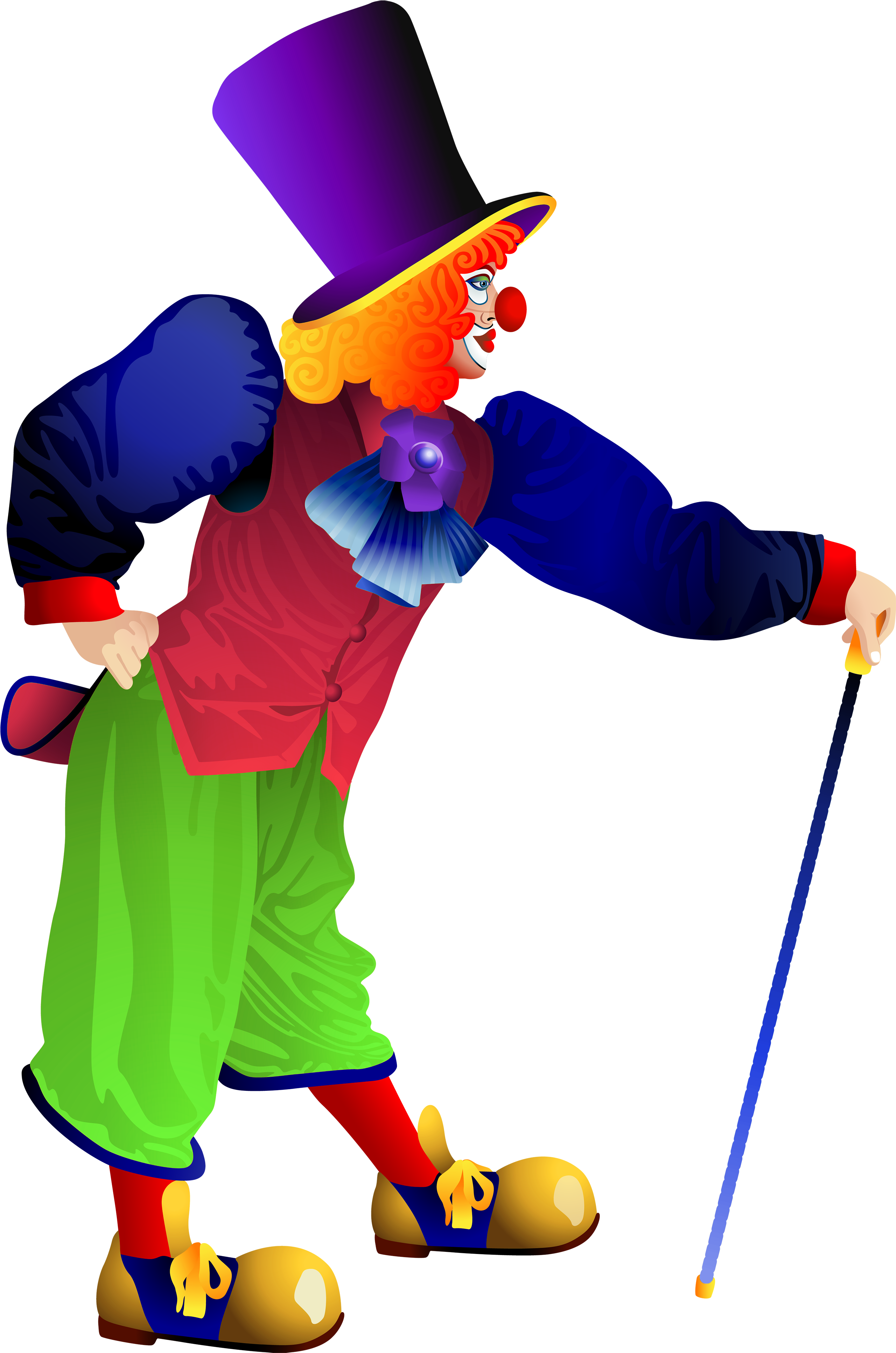 Clown Clipart Transparent (2651x4000), Png Download