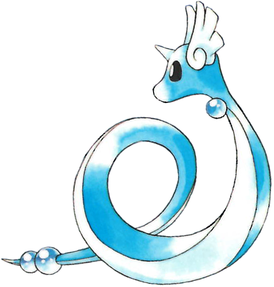 Click To Expand - Dragonair Pokemon (539x563), Png Download